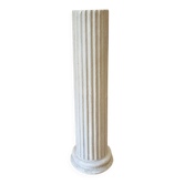 Fluted plaster column