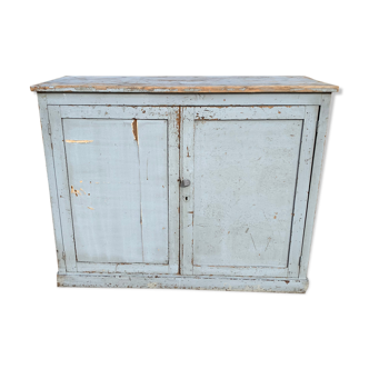 Blue patinated Parisian buffet
