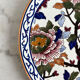 Pivoine gien assiette de présentation