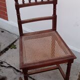 Old cane chair