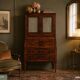 Bureau en cylindre en acajou