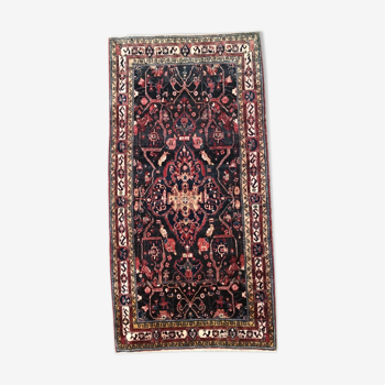 Carpet persian hamadan of the 20th century handmade 162 x 315 cm