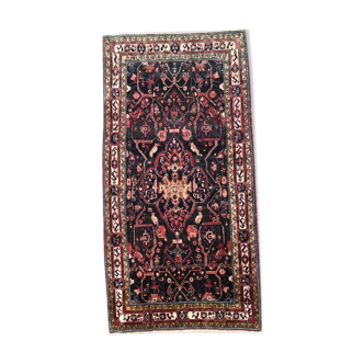 Carpet persian hamadan of the 20th century handmade 162 x 315 cm