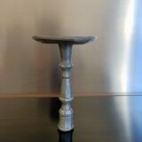 18th century pewter candle holder