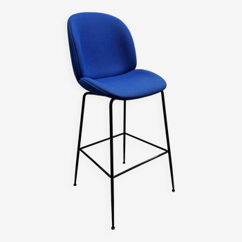 Blue "Beetle" bar stool - Gubi