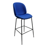 Blue "Beetle" bar stool - Gubi