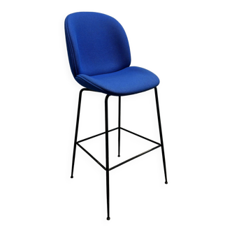 Blue "Beetle" bar stool - Gubi