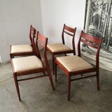 Set de 4 chaises scandinaves