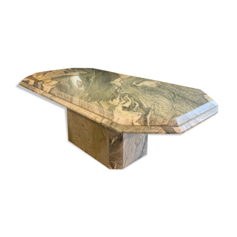 Marble coffee table