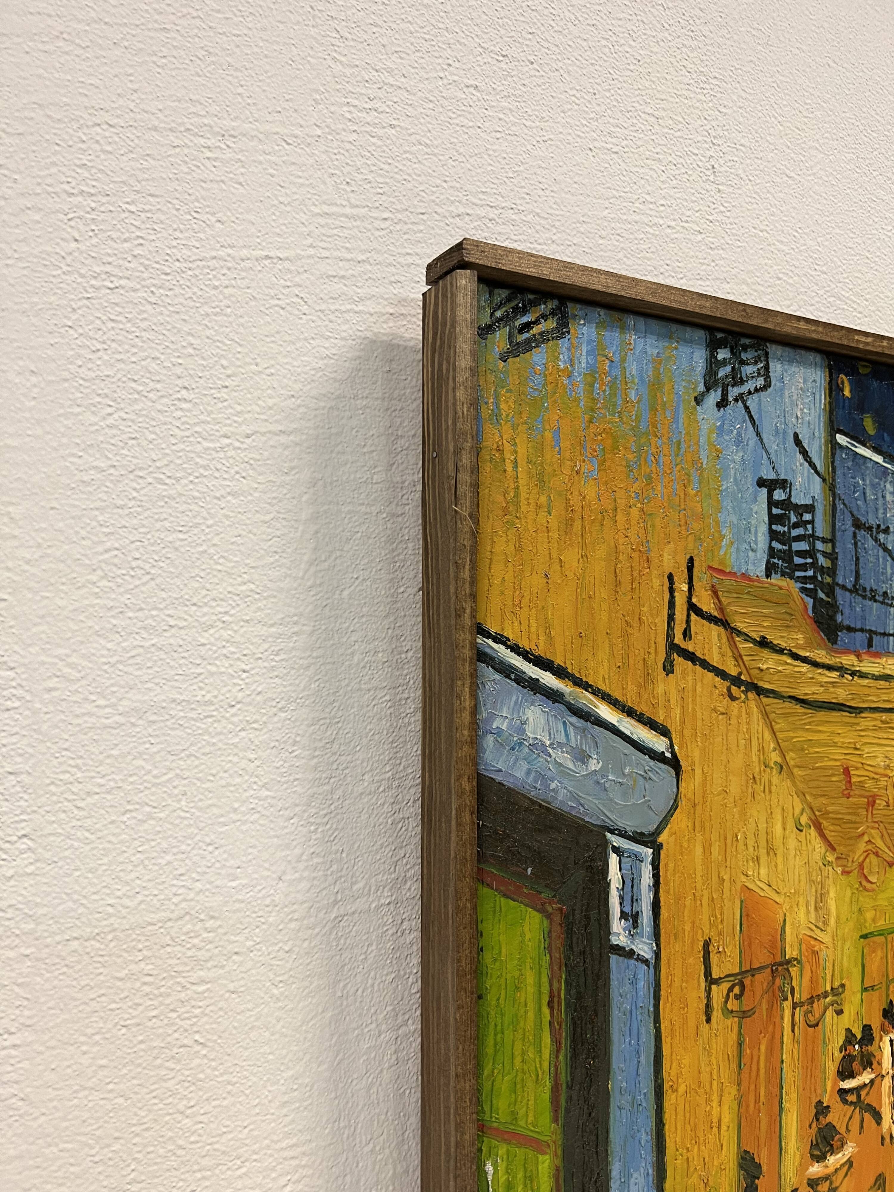 Reproduction painting van Gogh, Café terrace Arles