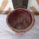 Original enamelled earthenware vase