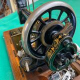 Ornate German sewing machine from the 19th century