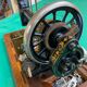 Machine à coudre allemande ornée du 19ème siècle