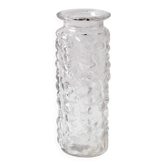 Vase à bulles en verre pressé vintage et élégant conçu par Vladislav Urban / 196