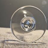 Baccarat 10 small antique glasses for white wine/port