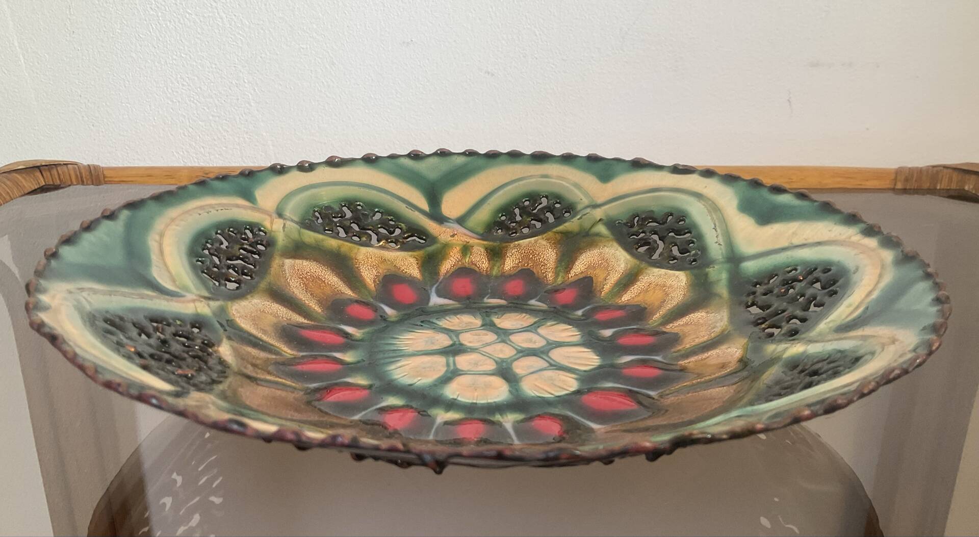 Enamelled metal cup Cellini-Italy 1970s