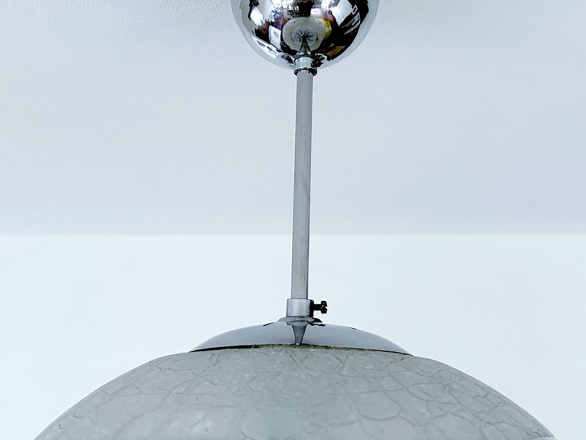 Large Vintage Murano Glass Pendant Light