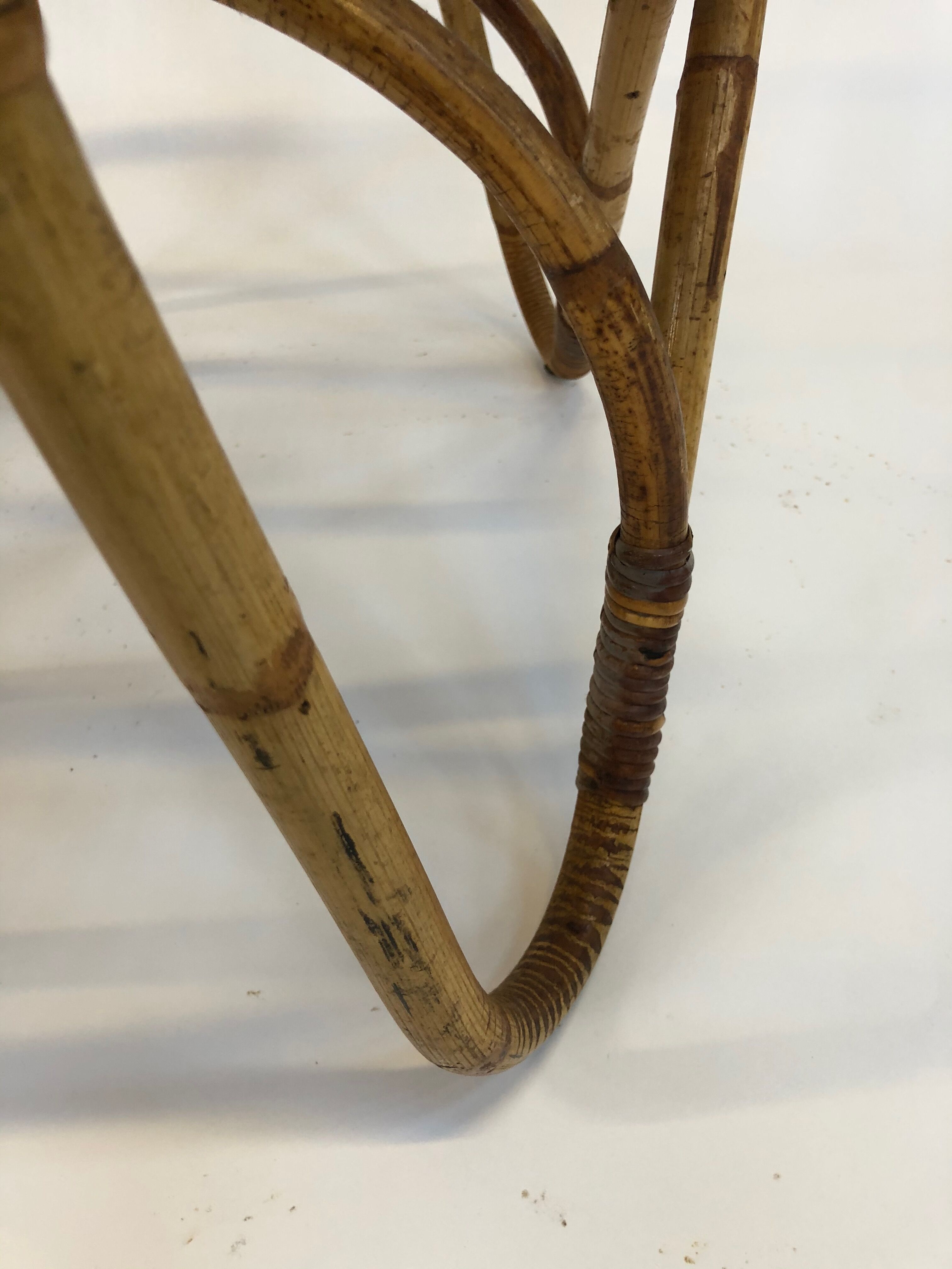Rohe Noordwolde rattan chair, 1960, Netherlands