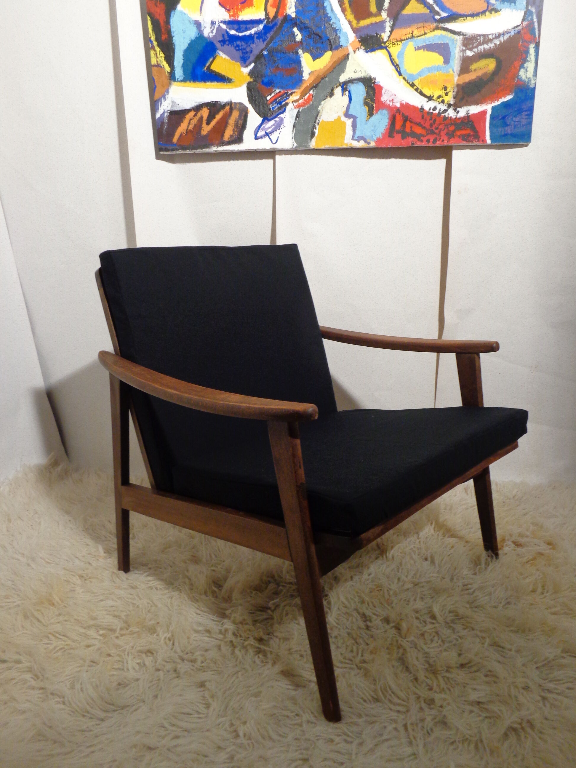 Scandinavian armchair from the 60