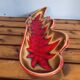 Fruit bowl or Wall light – Vintage Ceramic 1960s/70s