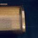 Cigar box 1960 17cm wooden sliding shutter jewelry cigarettes old vintage