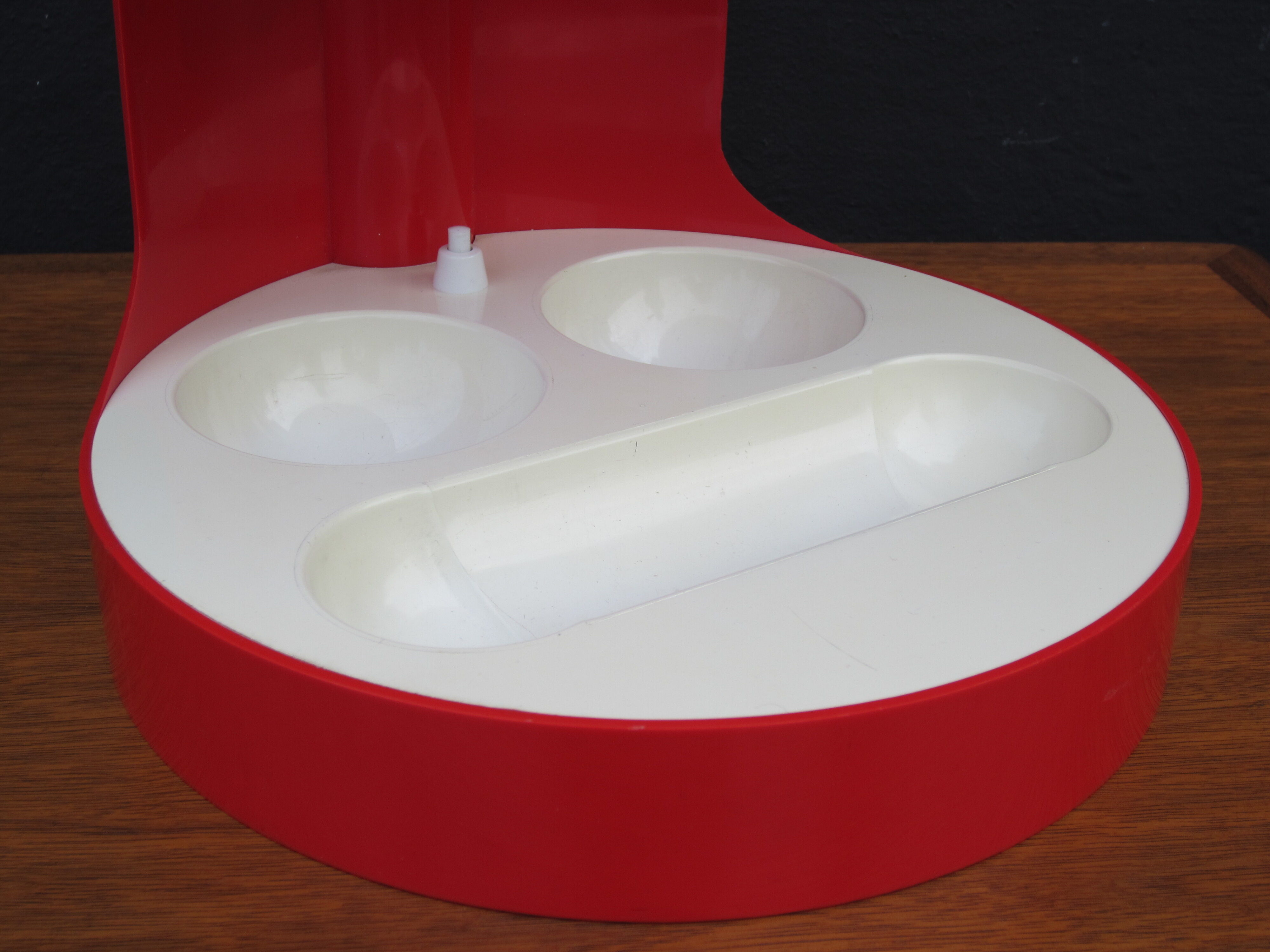 Lamp red Joe Colombo KD29