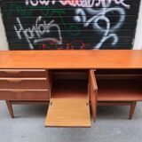 Row of the 1960s teak