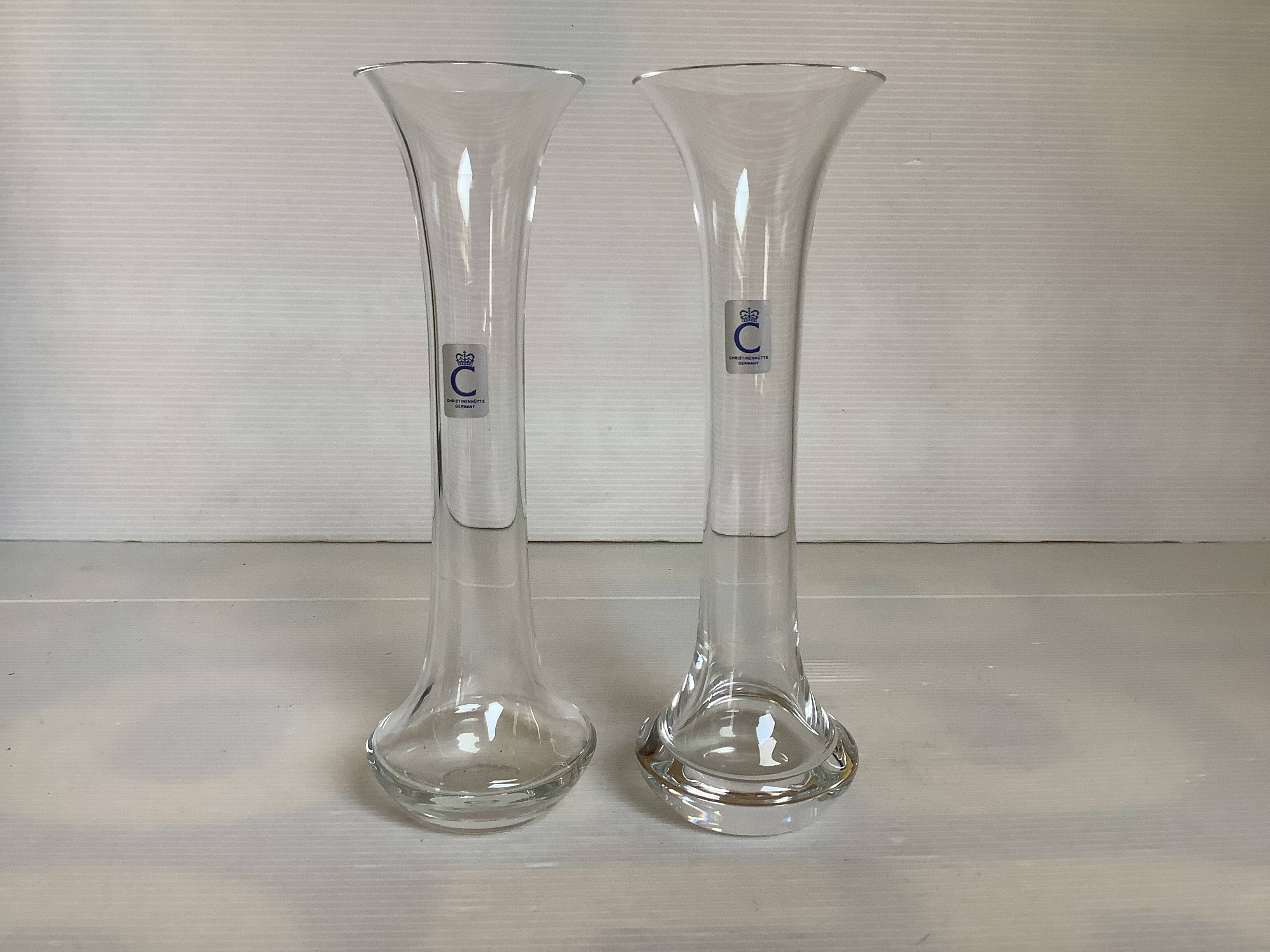 Pair of soliflore vases christinenmütte Germany