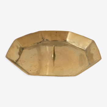 Brass candle holder