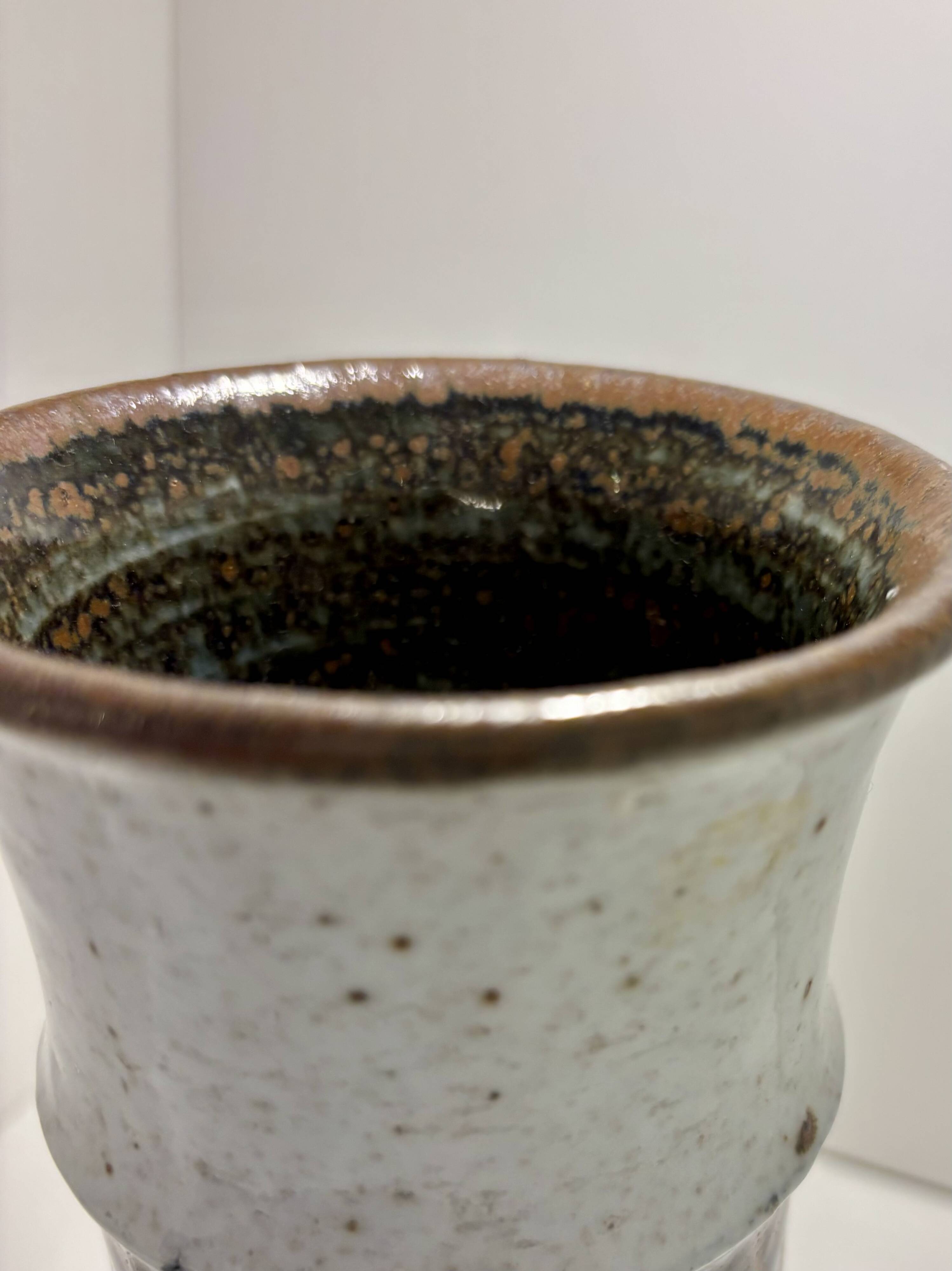 Vase, Art ceramics - Drejargruppen, Rörstrand, Sweden, 1973