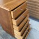 Petite Commode chêne six tiroirs