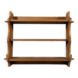 Pine wall shelf