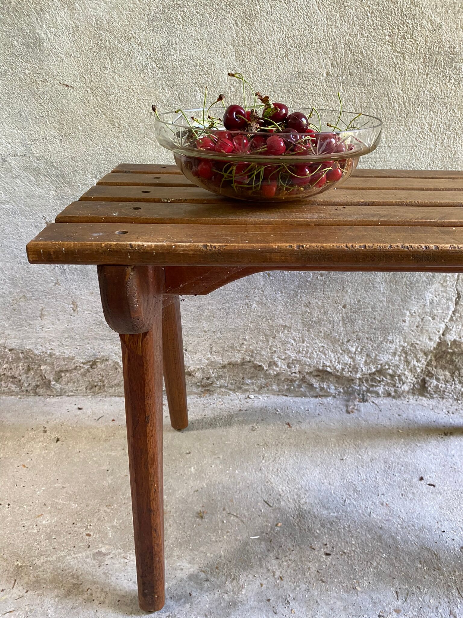 Scandinavian style plant holder with compass base