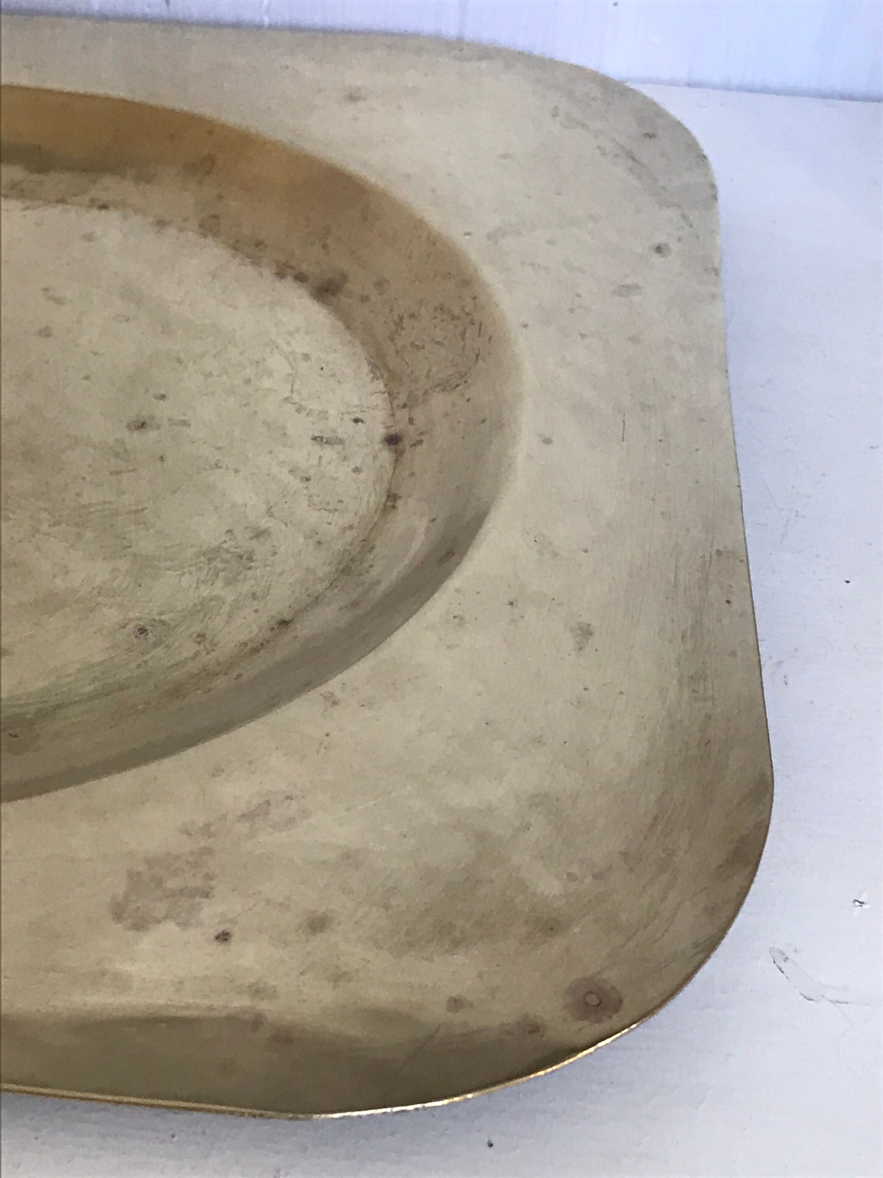 Brass pocket empty