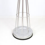 Aluminum coat stand in art deco style
