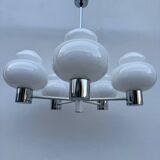 Lustre Space Age opaline chrome 1970s