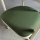 White patina wooden armchair, 1950s