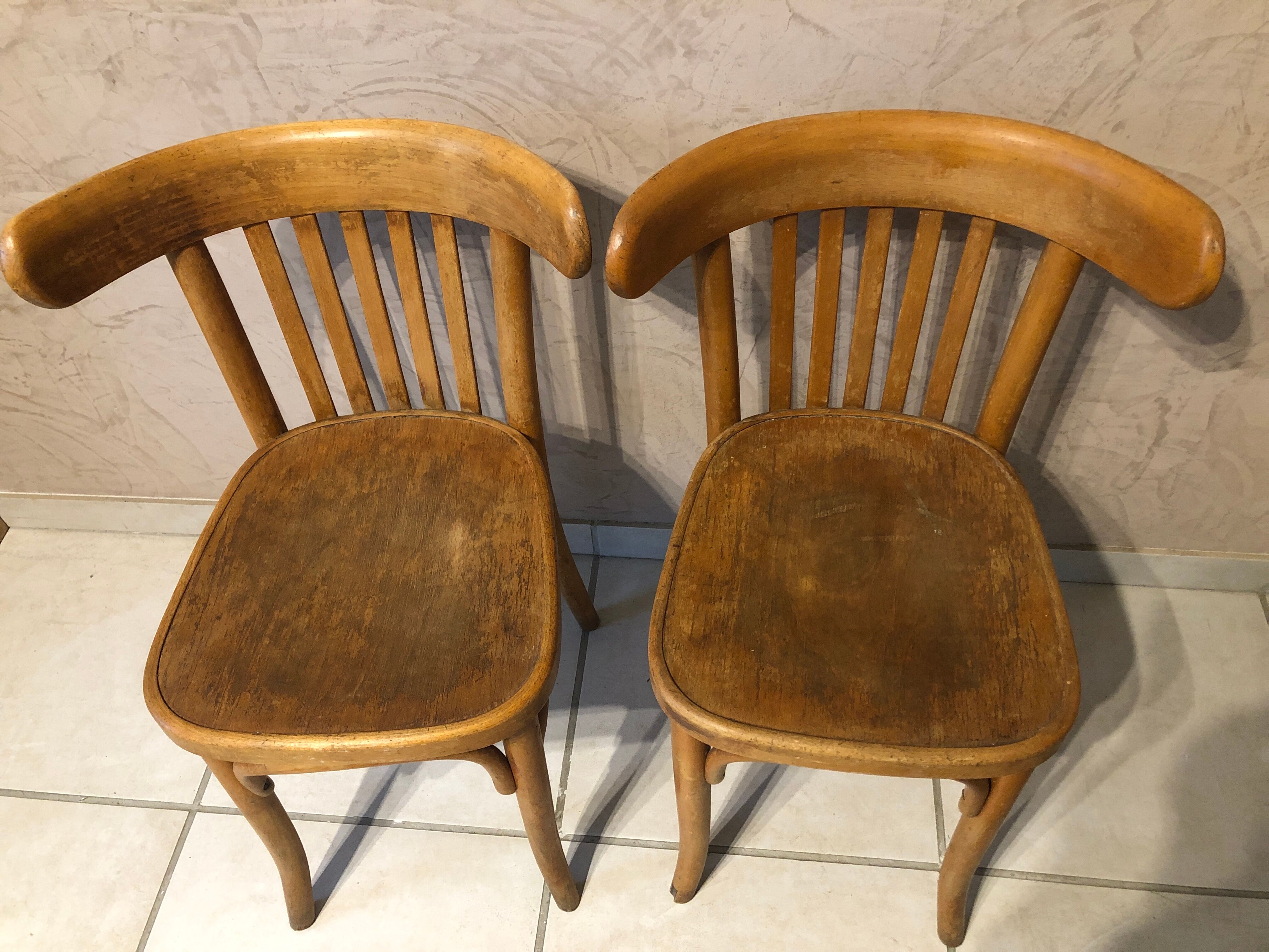 Pair of Thonet chairs