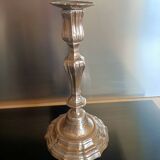 18th century chiseled bronze candlestick