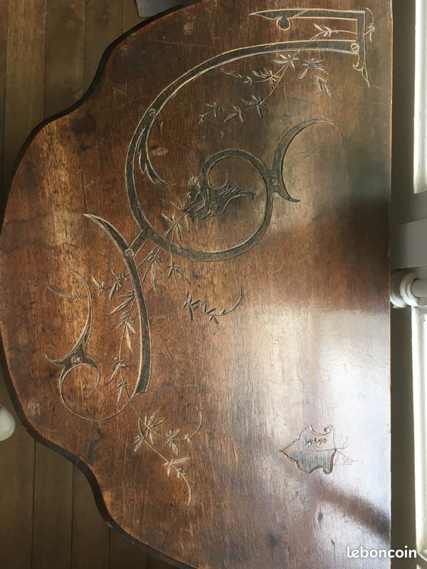 Art nouveau side table