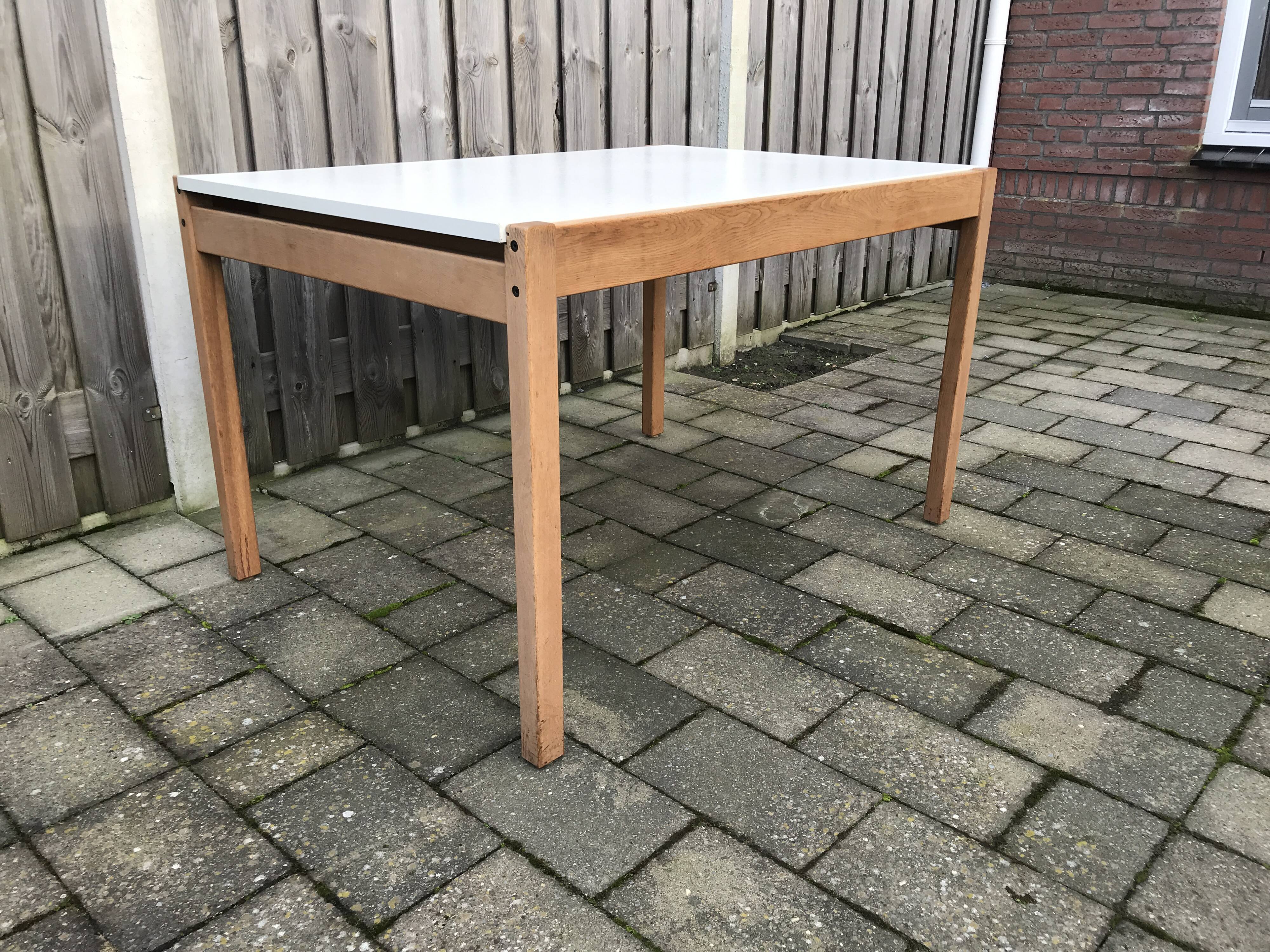 Extendable dining table Japanese series TB7000 by Cees Braakman for Pastoe 1970s
