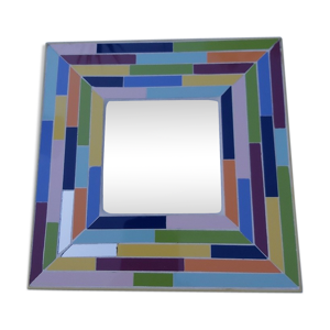 Miroir en marquèterie carrelage