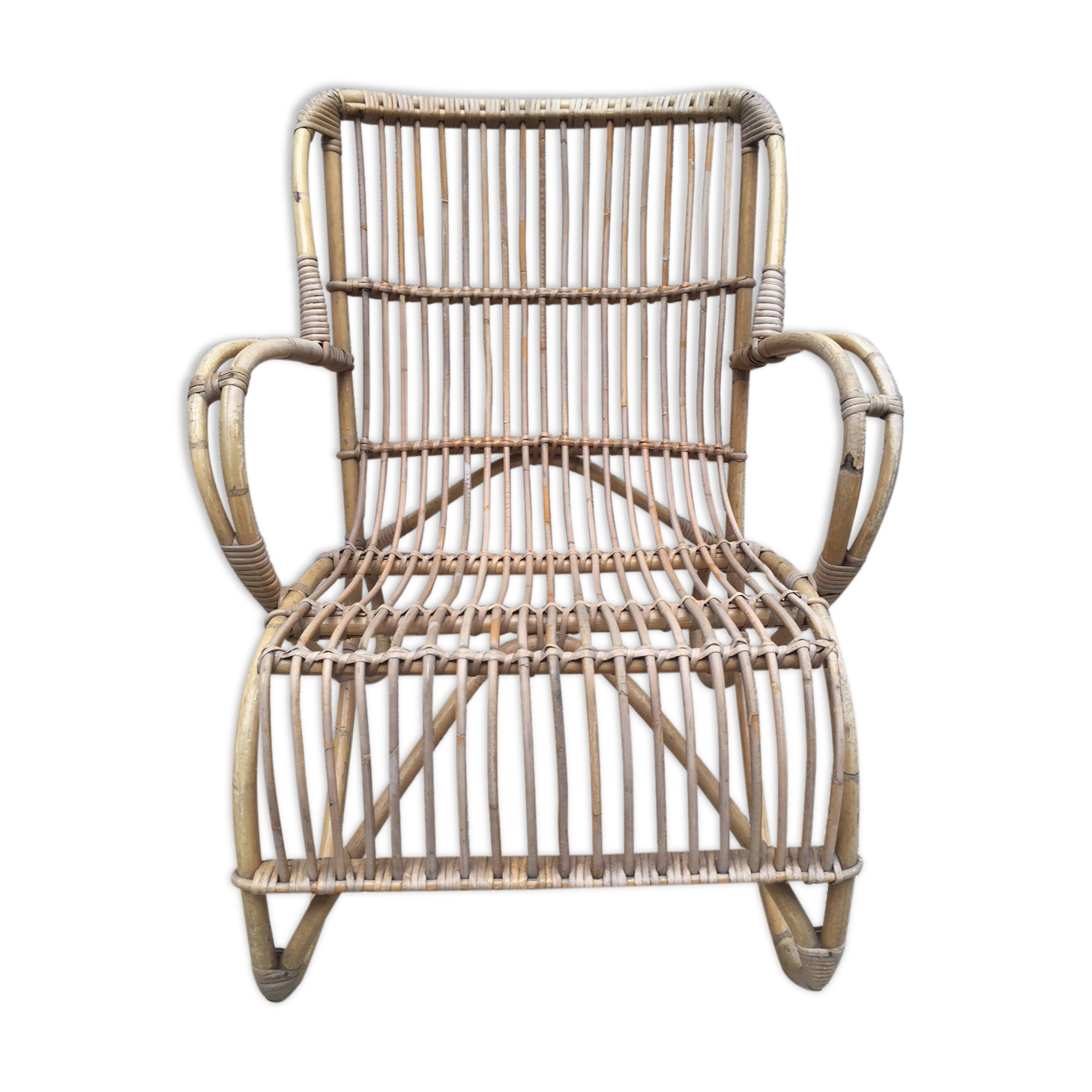Armchair wicker