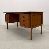 Teak Executive Desk By Arne Vodder For Brouer, 1960s.