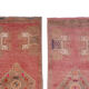 Distressed Turkish Rugs, 1970s, Set of 2 45 x 112 - 45 x 115 cm
