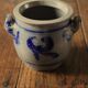 Blue gray Alsace stoneware pot