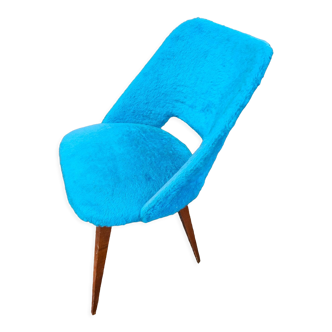Chaise vintage bleu