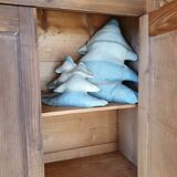 Small Parisian cabinet raw wood