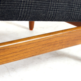 Danish vintage retro chair Ejvind Johansson FDB in teak