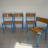 Vintage school chairs